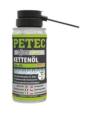 Olej na řetězy, sprej 100 ml - Petec