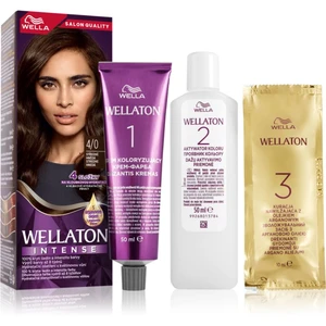 Wella Wellaton Intense permanentní barva na vlasy s arganovým olejem odstín 4/0 Medium Brown 1 ks