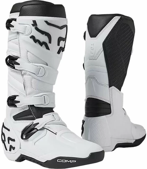 FOX Comp Boots White 41 Stivali da moto