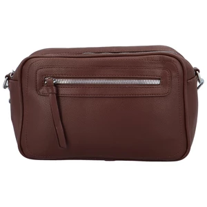 Dámska crossbody kabelka coffee - Paolo bags Tselmega