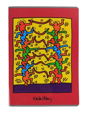 Beniamin Sešit Keith Haring červený, 564