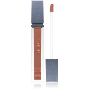 Aden Cosmetics Liquid Lipstick tekutý rúž odtieň 02 Milk Chocolate 7 ml