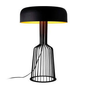 Czarna lampa stołowa z metalowym kloszem (wysokość 57 cm) Fellini – Opviq lights