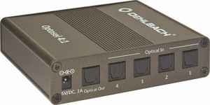 Oehlbach Optosel 4:1 MKII Brown Hi-Fi DAC & ADC převodník