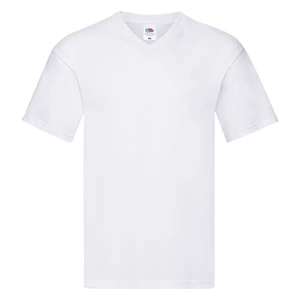 White T-shirt Original V-neck Fruit of the Loom