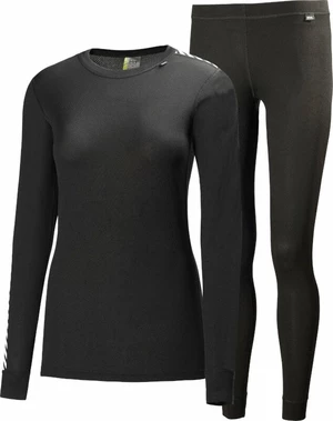 Helly Hansen Women's HH Comfort Lightweight Base Layer Set Black M