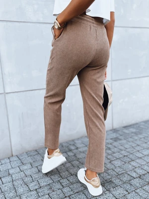 STARLUXE ladies sweatpants, camel, Dstreet