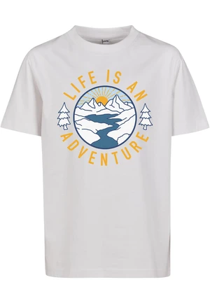 Children's Life Is An Adventure T-Shirt White