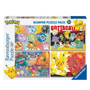 Ravensburger Pokémon Puzzle Ravensburger - 4x100 dielikov