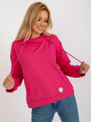 Fuchsia Women's Kangaroo Hoodie