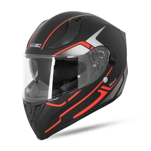 Integrální přilba W-TEC Vesco  Black Matt-Corsa Red  S (55-56)