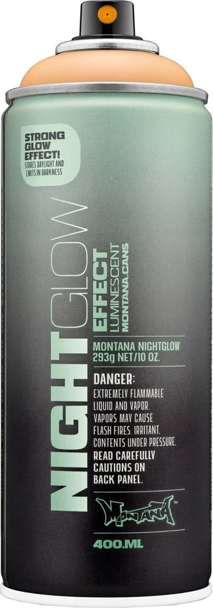 Montana Cans Night Glow Barva ve spreji Orange 400 ml 1 ks