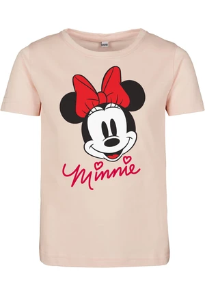 Dětské tričko Minnie Mouse růžové