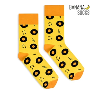 Banana Socks Unisex's Socks Classic Vinyl