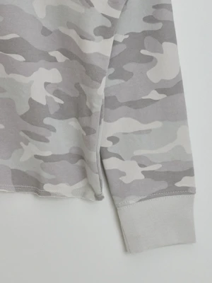 GAP Kids sweatshirt with camouflage pattern - Girls