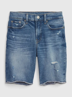 GAP Kids Denim Shorts High Rise - Girls