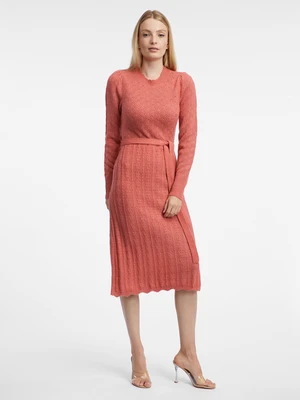 Orsay Women's Brick Sweater Dress with Wool - Women