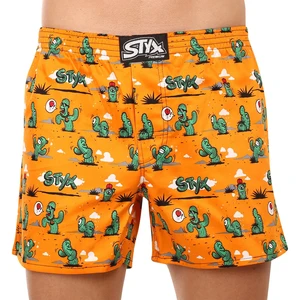 Men's briefs Styx premium art classic rubber cacti