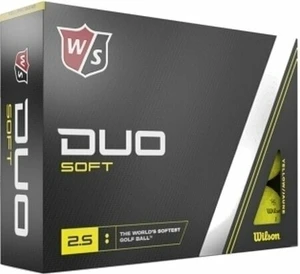 Wilson Staff Duo Soft Golf Balls Yellow Standard Piłka golfowa