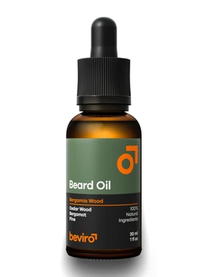 Olej na fúzy Beviro Bergamia Wood - 30 ml (BV101) + darček zadarmo