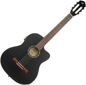 Ortega RCE125SN 4/4 Black Gitara klasyczna z przetwornikiem