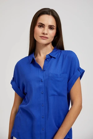 Women's shirt MOODO - blue