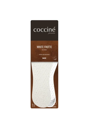 Coccine terry pads made of white cotton on latex 34-41