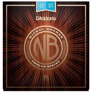 D'Addario NB1047-12 Cuerdas de guitarra