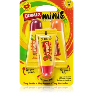 Carmex Minis cestovná sada na suché pery SPF 15