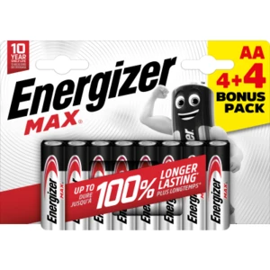 Energizer MAX AA 4+4 zdarma