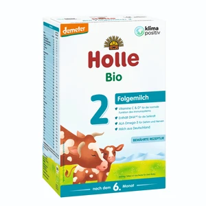 HOLLE bio pokračovací dětská mléčná výživa 2 od 6 měsíců 600 g