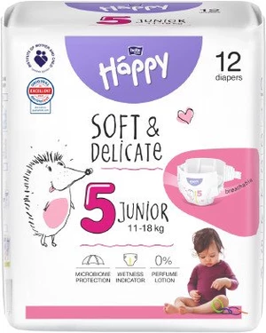 BELLA Baby Happy Soft&Delicate Junior 12 ks