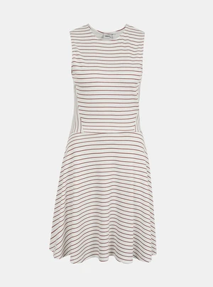 White Striped Dress ONLY Felia - Women