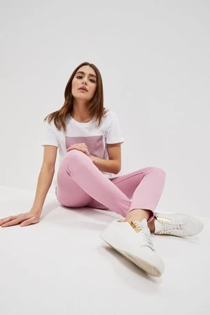 Simple trousers - pink