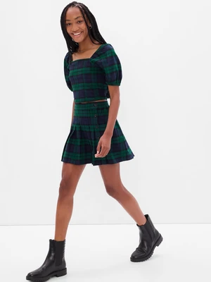 GAP Teen Plaid Mini Skirt - Girls