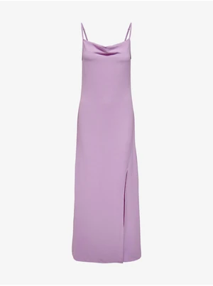 Light purple women's maxi-dresses ONLY Mai - Ladies