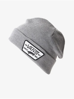 Light Grey Children's Ribbed Winter Beanie Vans Milford - Girls