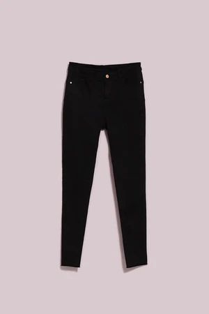 WOMEN'S JEANS L-JE-4018 BLACK