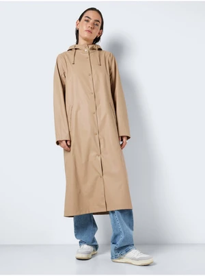 Beige Ladies Waterproof Coat Noisy May Sky - Women