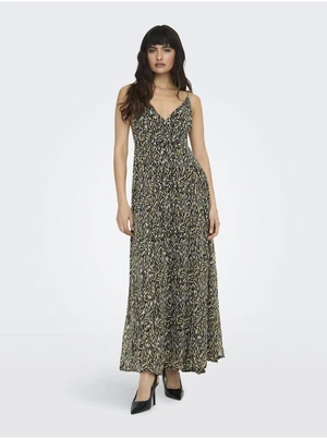 Brown Women's Patterned Maxi-Dresses ONLY Eliza - Women