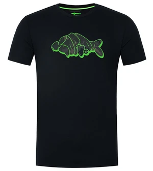 Korda tričko outline tee black - s