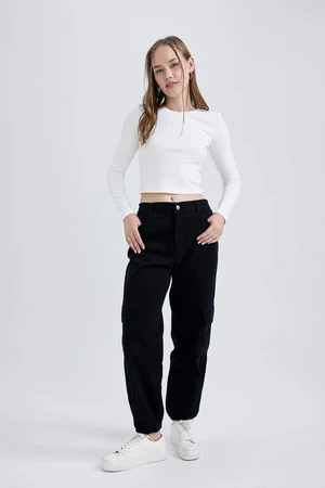 DEFACTO Cargo Jogger Wowen Fabrics Pants