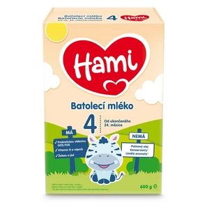 HAMI 4 Batolecí mléko od ukončeného 24. měsíce 600 g