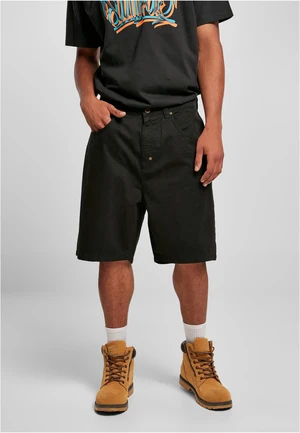 Southpole Twill Chino Shorts Black