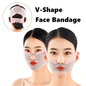 V Face Bandage Shaper Facial Slimming Relaxation Lift Up Belt Shape Lift Reduce Double Chin Face Thining Band Massage Slimmer