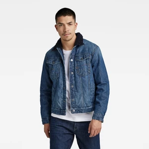 G-STAR Jacket - Arc 3D Sherpa Jacket Blue