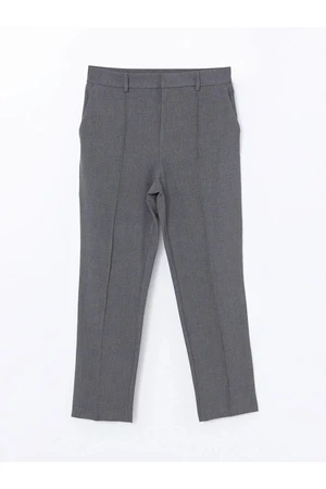 LC Waikiki LCW Vision Grey Melange Standard Fit Women's Trousers