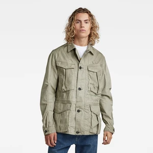 G-STAR Jacket - Washed cargo field jkt green