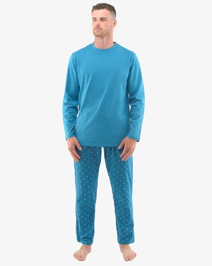 Men's pajamas Gino petrol (79129)