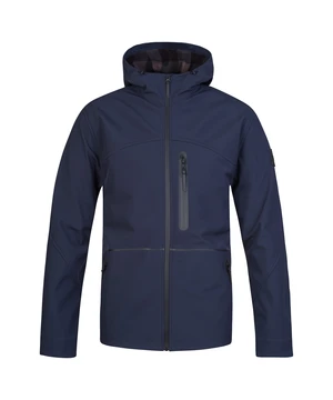 Softshell casual men's jacket Hannah WANDER blueberry